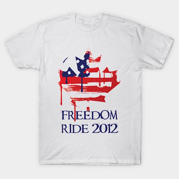 Freedom Ride 2012 T-Shirt by noall